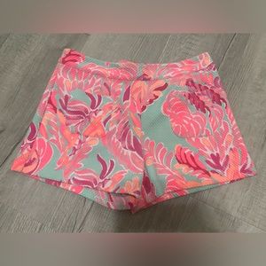 Lilly Pulitzer Alycia Poolside Blu Shorts Size 2